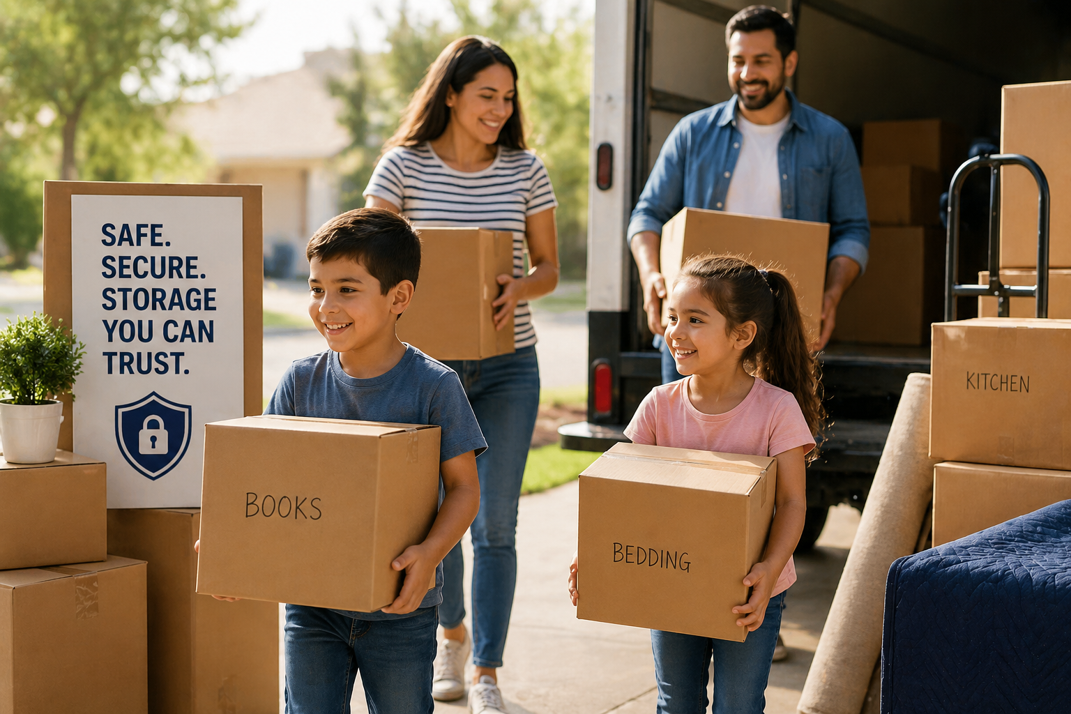 Family Moving In